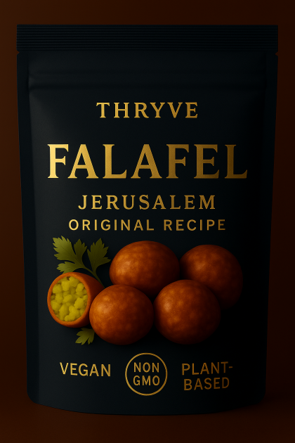 Organic Frozen Falafel (3x12 nuggets)