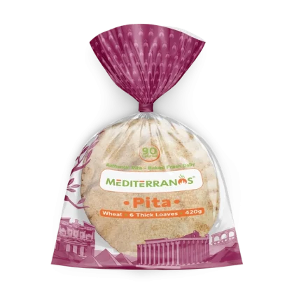 Small Thick Pita - Wheat